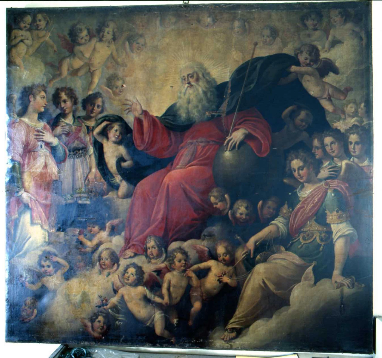 Dio Padre tra angeli - Firenze
